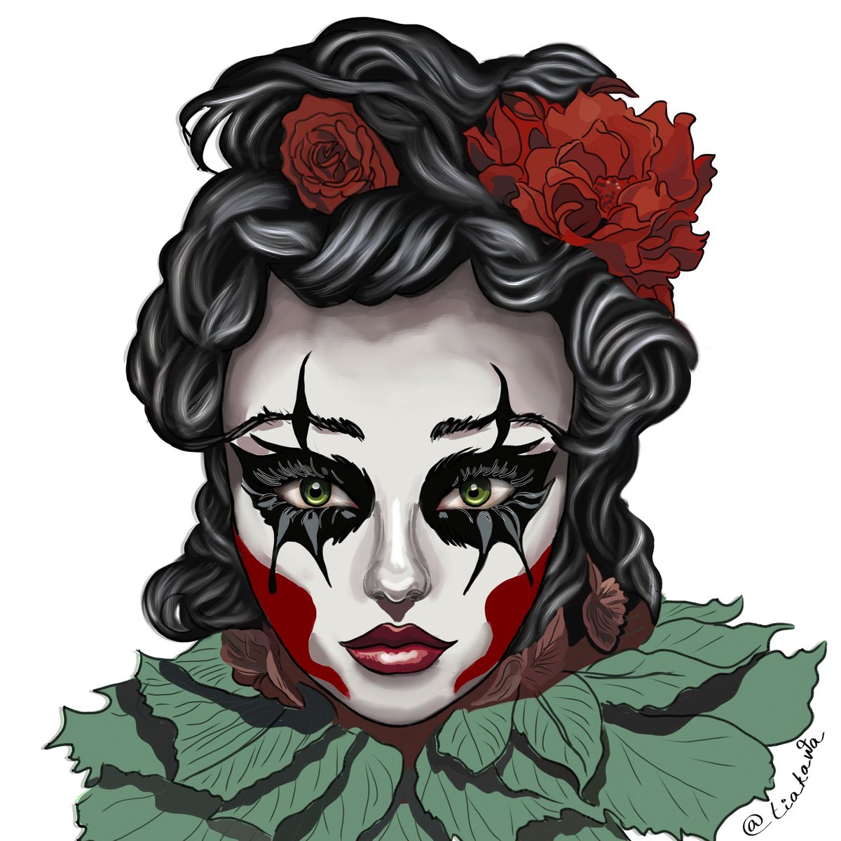 Tanya_Antre's tweet photo. Circus Girl
#digitalart #digitalpainting #digitalillustration #Halloween #inktober #inktober23 #autumnvibe #scaretember #scaretember2023 #halloweenart #clown #girlart #sketch https://t.co/wyo7lFEyQ4