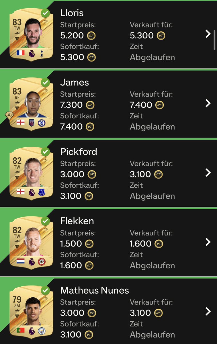 SwepixTv's tweet photo. How to make Coins #EAFC24 

Insgesamt 21 Verkäufe seit gestern mittag, leider keine Zeit zum nachkaufen gefunden👨‍🔬

Machen wir aber gleich zusammen✅

Ab 8:00 
https://t.co/gfuzgEx7Ec https://t.co/FJl9Ca4KG2
