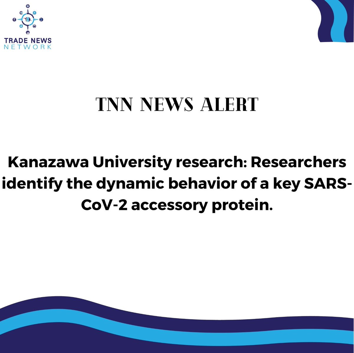 TNNMediaTweets's tweet photo. #COVID19Research #ScienceDiscovery #KanazawaUniversity #ORF6Protein #AdvancedTechnology #VirusMechanisms #HydrophobicInteractions #MedicalBreakthrough #HealthcareScience #StayInformed
#tradenewsnetwork 
@KanazawaUniv_O https://t.co/SLSFSNV4u1