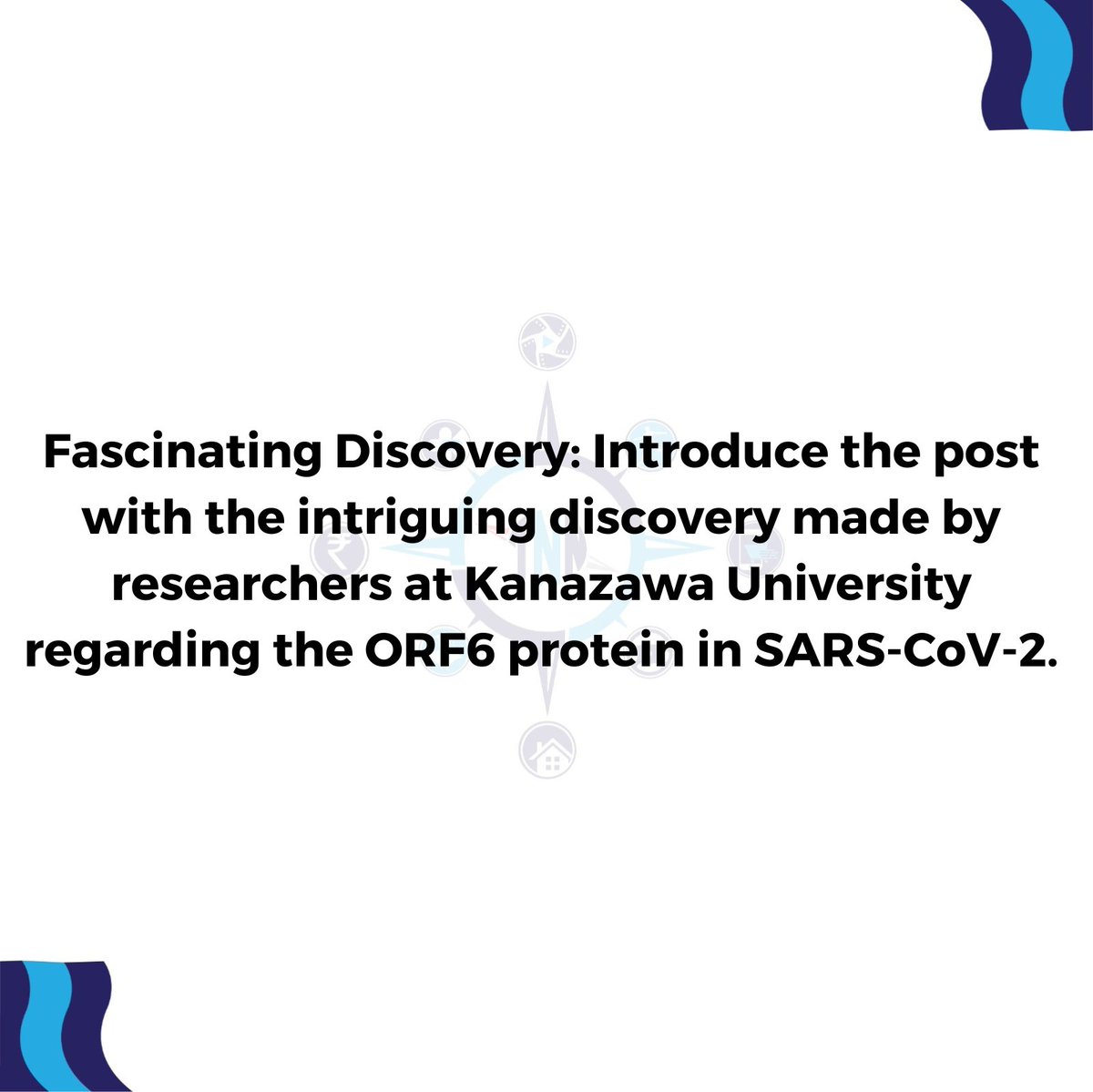 TNNMediaTweets's tweet photo. #COVID19Research #ScienceDiscovery #KanazawaUniversity #ORF6Protein #AdvancedTechnology #VirusMechanisms #HydrophobicInteractions #MedicalBreakthrough #HealthcareScience #StayInformed
#tradenewsnetwork 
@KanazawaUniv_O https://t.co/SLSFSNV4u1