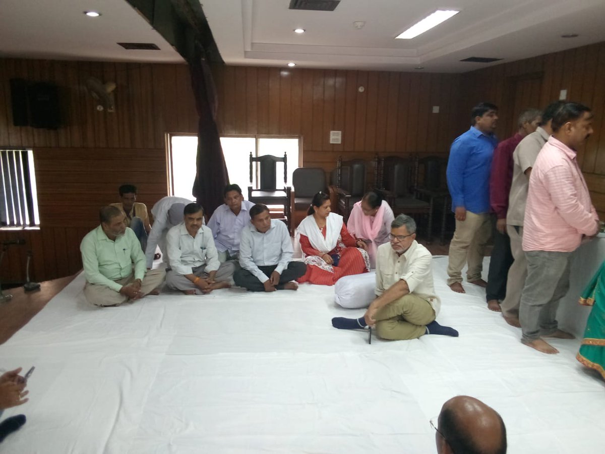 sandtdepartment's tweet photo. Celebration of Gandhi Jayanti on 2nd October at CSTUP https://t.co/V8mpwY8aU2