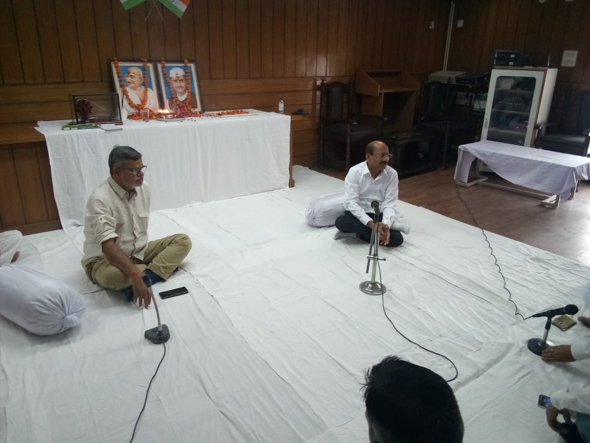 sandtdepartment's tweet photo. Celebration of Gandhi Jayanti on 2nd October at CSTUP https://t.co/V8mpwY8aU2