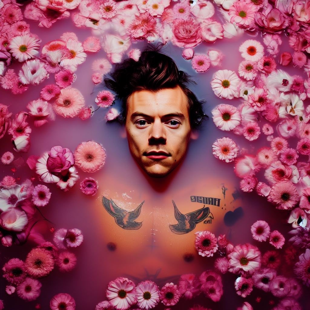 kmmwkindness_'s tweet photo. CW // AI images 

Harry Styles' HS1 songs as music videos, according to AI. (The ones that don't already exist) https://t.co/hwbh4dLpjz