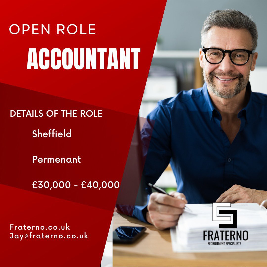 JPArecruit's tweet photo. Any accountants looking for a new role please get in touch! https://t.co/YPTAnaXqmC