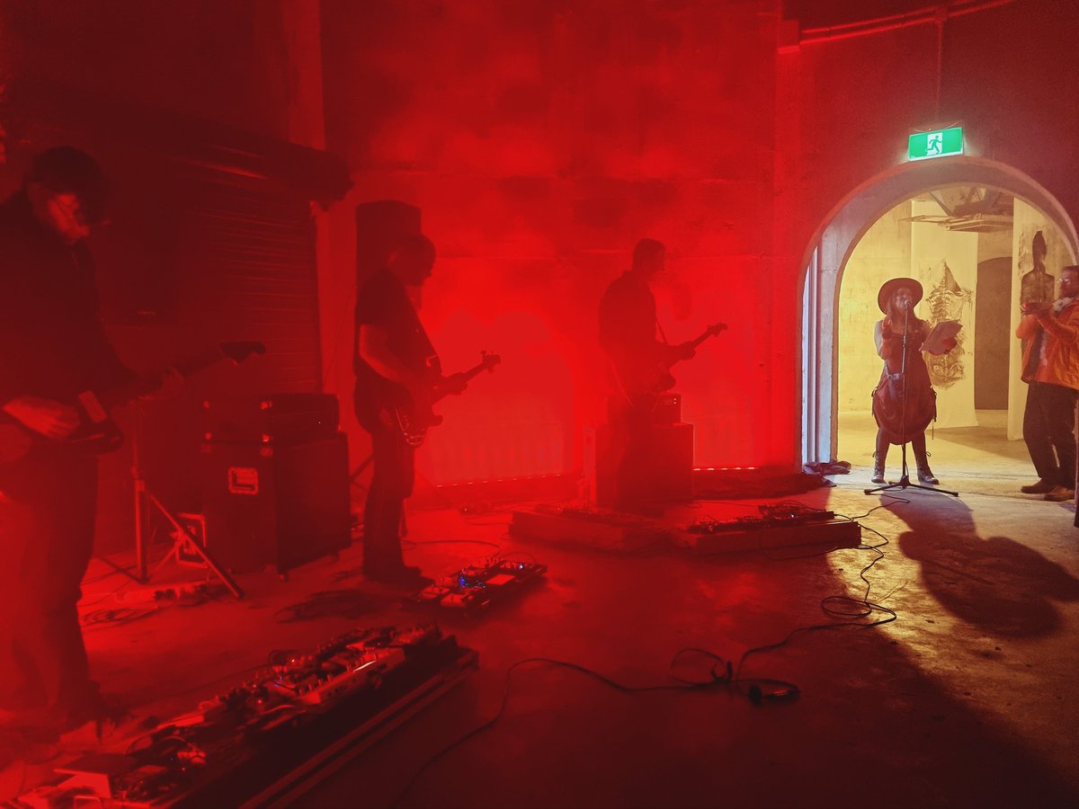 harmonictravels's tweet image. The Lower Bar Collective. Silo 6. 
#lowerbarcollective #poetryperformance #experimental #experimentalmusic #poetry