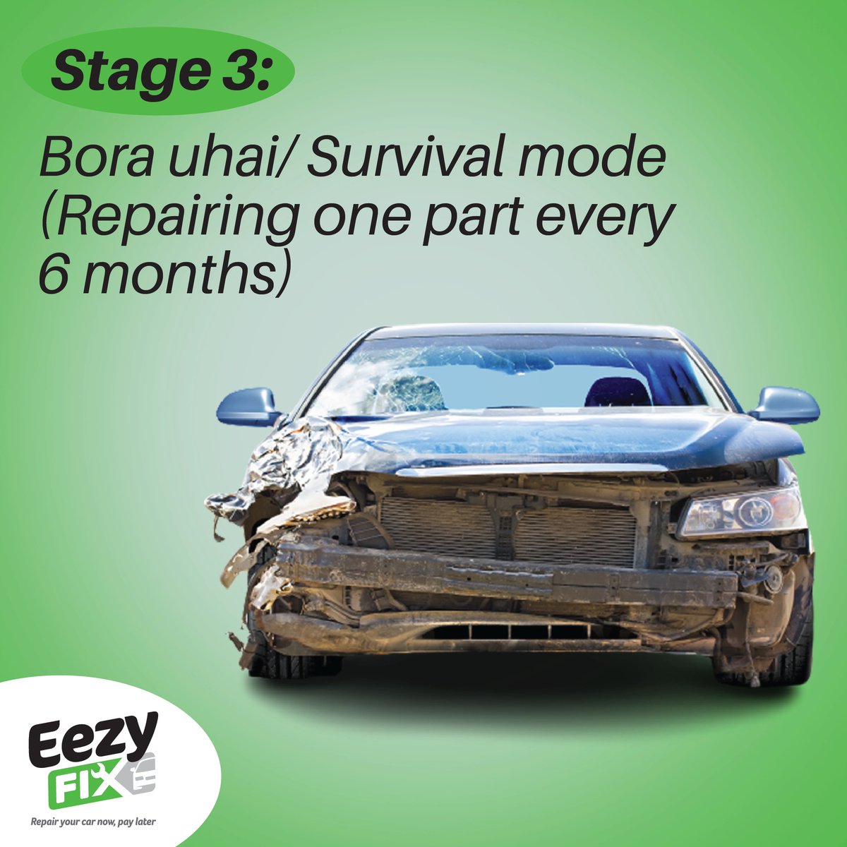 Eezy_Fix's tweet photo. Start the Month Stress-Free: Embrace our 'Lipa Pole Pole’ payment plan and wave goodbye to car troubles!
Call us today!
O709 335 015
#EezyFix #MakeItEezy #FixNowPayLater https://t.co/0NFFD8vkUS