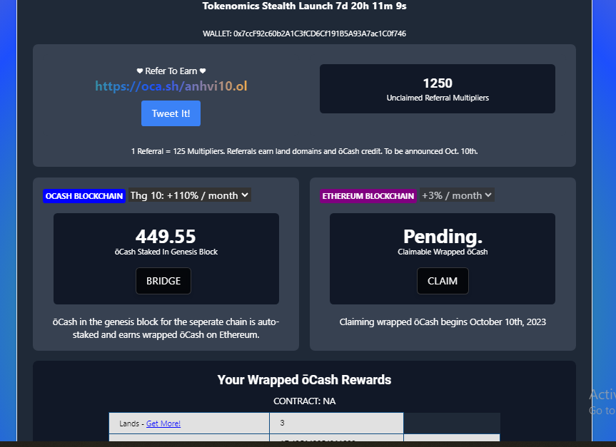 danhvi290610's tweet photo. #AIRDROP @overlinenetwork Claim OL domain your free .OL name before someone else here: 
👉👉👉https://t.co/Qm1x9yzrmb 
👉👉👉Choose a username or .oL domain name
👉👉👉Access your email and log in. End of #oCash #oLand 🟥🟩🟨 https://t.co/NWbqWsbdXa