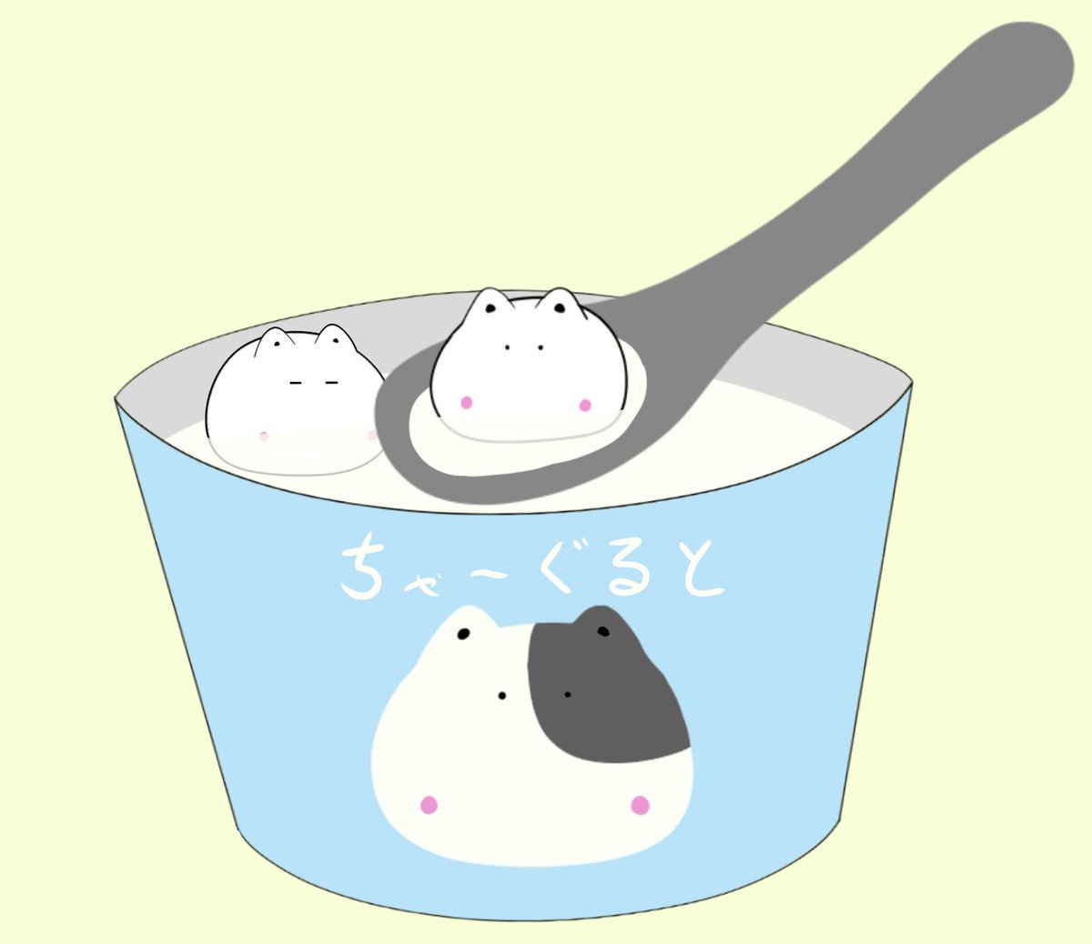 no humans spoon simple background food penguin bird food focus  illustration images