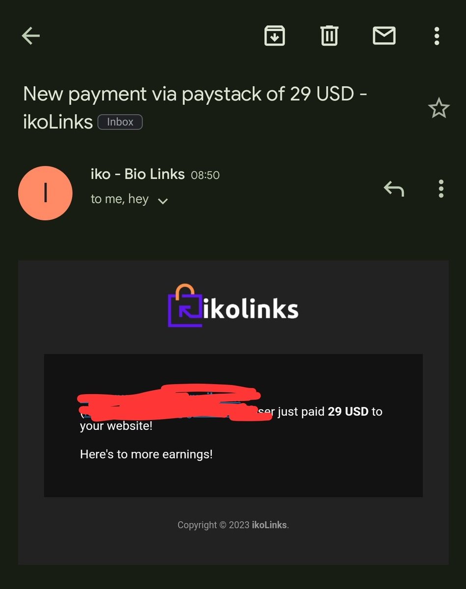 omosayansii's tweet image. Another good exciting morning 🌞, to many more of these this month. Acquired a new monthly subscriber, from cold email 📧

#buildinpublic #saas #saastool #startups #indiehackers #ai #aitool #producthunt #indie