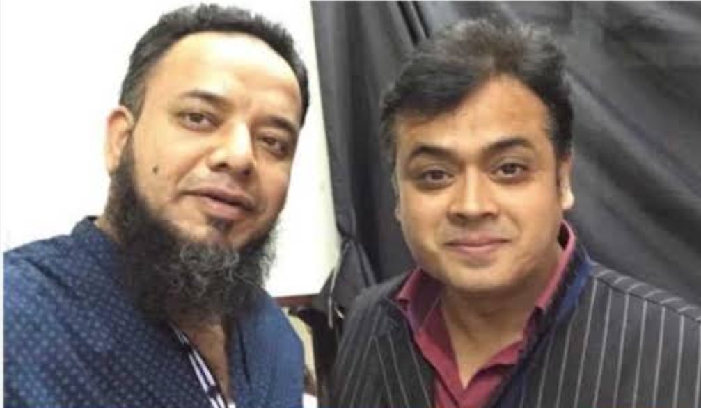 Incognito_qfs's tweet photo. This is Chinese lapdog Abhisar Sharma with Jihadi Khalid Saifi.

Today, NIA arrested Abhisar Sharma for taking money from China in exchange for running their propaganda in India.

Khalid Saifi was arrested for his involvement in Delhi Riots.

Slowly but surely, India is winning the 0.5 war against "foreign agents" in India.
