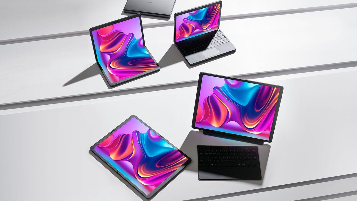 GadgetFlow's tweet image. LG Gram Fold OLED 17-Inch Display: Where productivity meets flexibility. 

An impressive foldable screen for multitasking and immersive experiences. 💻 #FlexibleTech #LGGRAM

thegadgetflow.com/portfolio/lg-g…
