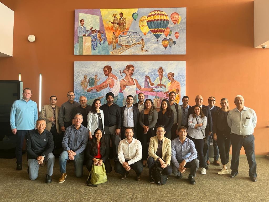 Innostrat_Sol's tweet photo. 🚀 Exciting start to our Ontario Business Mission in Leon, Guanajuato! #mx 🌎 Day 1: Productive briefing with Leon municipality and Guanajuato officials, followed by a tour of The NARMCO Group's innovative plant in Queretaro.🛠️🚗 #Ontario #ITM2023 #TradeMission #BusinessInMexico https://t.co/9qIWEqDCTb
