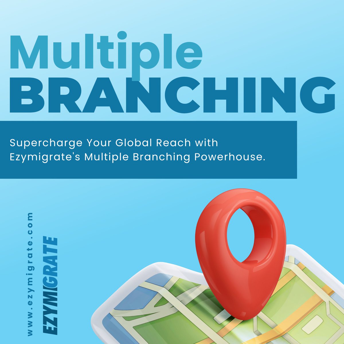 Branching feature! 🚀 Streamline operations, boost efficiency, and reach new heights globally. From case management to agent tracking, we've got you covered. 🌐 #Ezymigrate #GlobalEfficiency #BranchManagement
