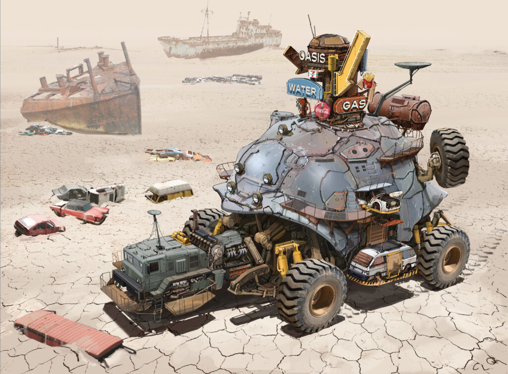 「Discover the Art of Longque Chen  Galler」|IAMAGのイラスト