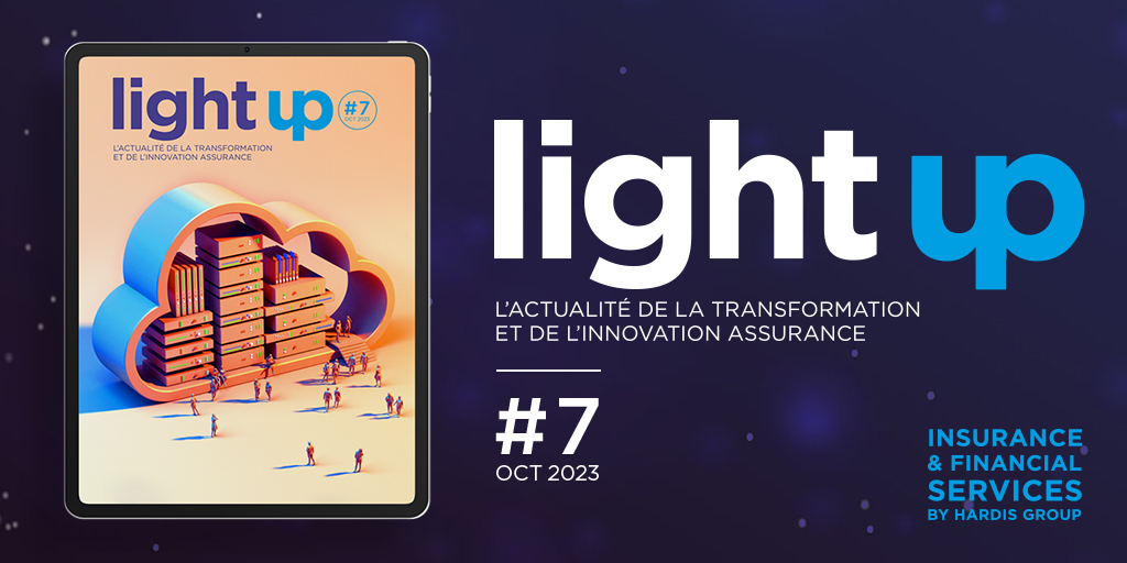 📢Light Up n°7 est sorti🎊
Pour ce nouveau numéro de notre magazine sur l'actualité de la transformation et de l'innovation dans l'assurance, nous vous proposons 4 nouvelles interviews d'experts et un dossier complet sur le 100 % santé.
A lire ici👉ow.ly/6brb50PRVi1
