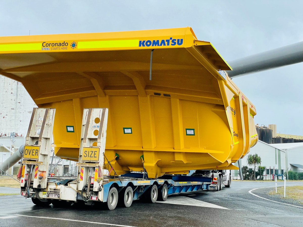Check this out: break bulk cargo unloaded from the Spliethoff Donaugracht at the Port of Mackay, now ready to roll out of our laydown area. 

A big shoutout to our team and partners for connecting regional Queensland with the world! 🌏

#PortOfMackay #BreakBulk #Ports