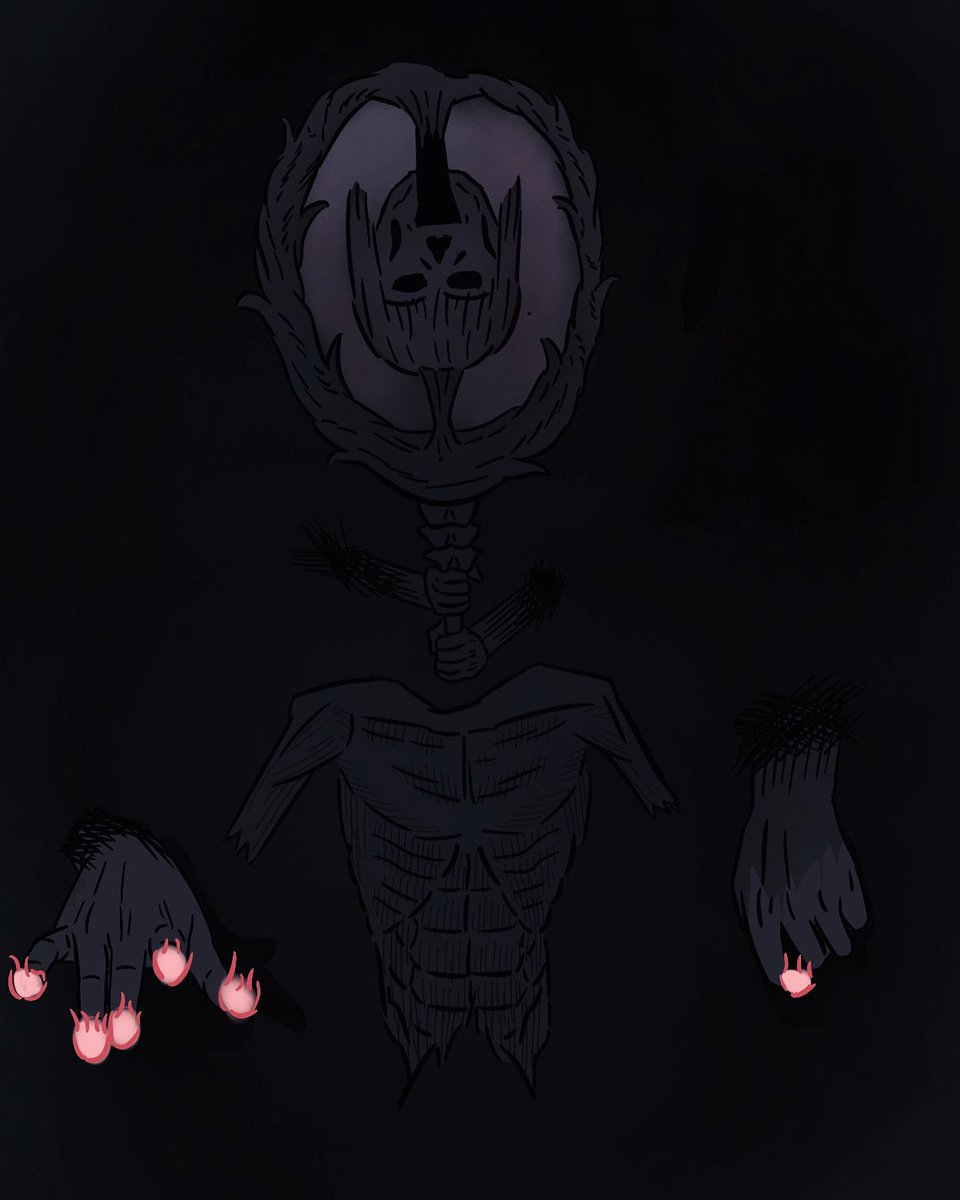 johnnyboy42997's tweet photo. Since it’s Inktober. I’m do some rough drawings Atleast once a day. Here’s an interpretation of what I imagine the darkness devil to look like. It bring shrouded in darkness with the only light being it’s head and finger tips. #drawing #art #inktober #chainsawman #darknessdevil https://t.co/VJq2IrkCy5