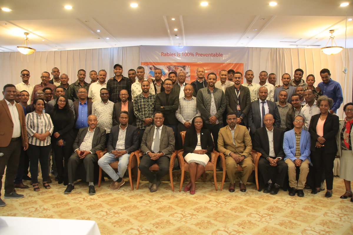 FAOEthiopia's tweet photo. FAO reaffirmed commitment in the Fight Against Rabies: Ethiopia commemorate #WRD2023 under the theme "All for 1 One Health for all" Let's advocate for rabies elimination and raise awareness. Together we can make a difference
#WorldRabiesDay #OneHealth #RabiesElimination #Ethiopia https://t.co/jCjzecmJNs