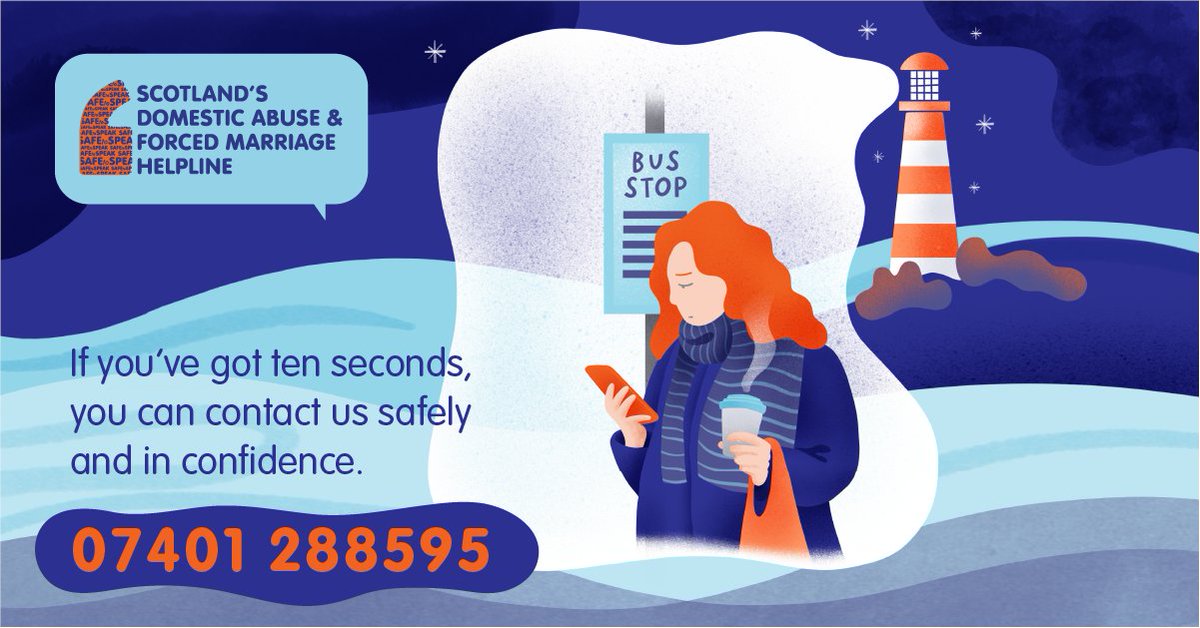 🚨Exciting news incoming!🚨 We are delighted to announce that Scotland’s Domestic Abuse and Forced Marriage Helpline has introduced a new SMS and WhatsApp service to support those experiencing domestic abuse or forced marriage. The service is now LIVE. 🧵Read on for more info: