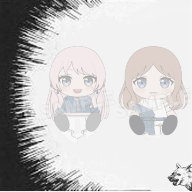 brown hair blue eyes chibi long hair 2girls pink hair multiple girls  illustration images