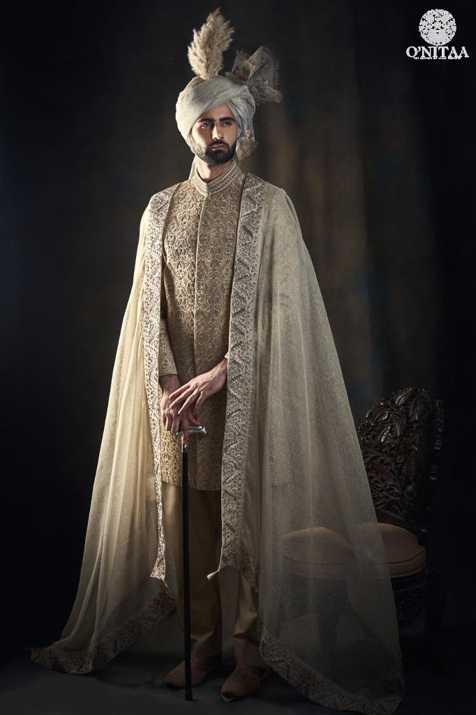 Majestic looking Sherwani is a dazzling piece of couture poetry in silk from Onitaa that respects the aesthetics of wedding dressing and the latest fashion trends to lend an aura of regal ambiance.
Visit: bit.ly/2KYkWsM
WhatsApp: +44(0)7807751166
Email: sale@onitaa.co.uk