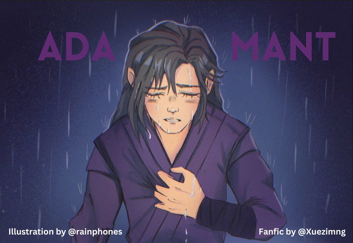 xuezimng's tweet photo. Adamant
5.9k words
————
Ranwan ff for 2ha Reverse Bang @2ha_events

Ever lasting love is being able to be stubborn about your love. If you given up, what you wanted would be lost.

A story filled with reincarnation, lifetimes and angst!

Illustrations by @rainphones

Link below~ https://t.co/3ybwFIXQQb
