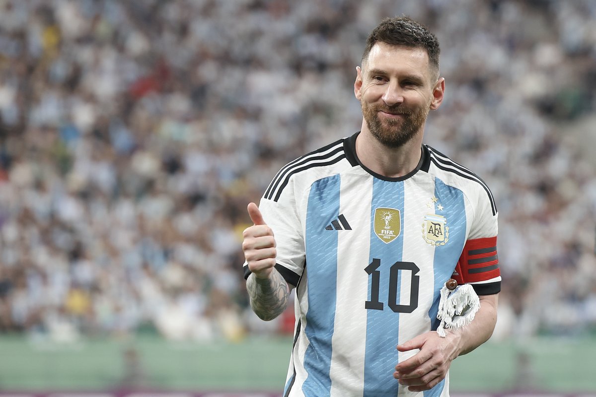 WalesOnline's tweet photo. Wales in talks for Lionel Messi to star in Principality Stadium Argentina clash

https://t.co/Ek17p7i3Z0 https://t.co/HPkP82vKEC