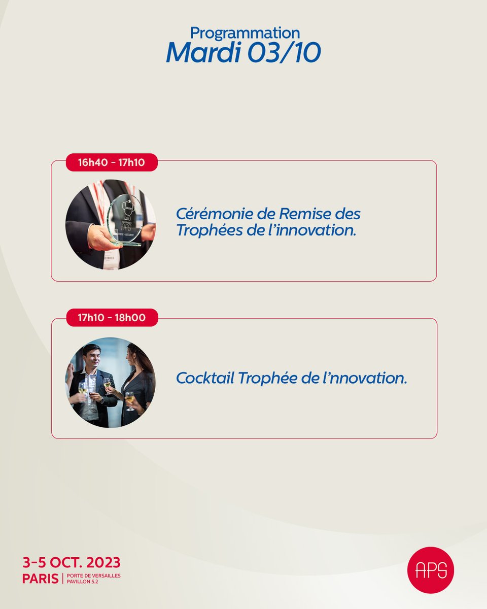 salonAPS's tweet photo. 💬 Ces conférences rassemblent les experts de sûreté-sécurité : elles auront lieu aujourd’hui sur #APS2023 !   

Les portes ouvrent dans quelques minutes : n’attendez plus pour prendre votre badge gratuit ⤵️ https://t.co/0BokrfaeX4 https://t.co/rR8hHeKmMl