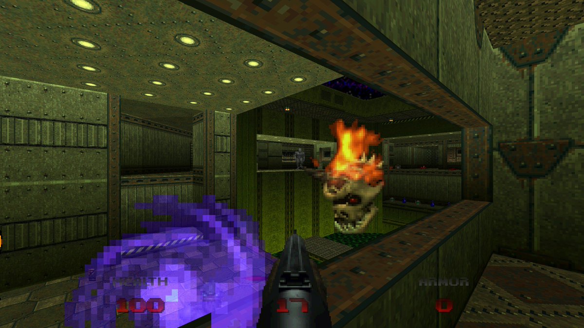ShreddingDragon's tweet photo. I’m playing games more or less #horrorous this October! Started out last night with my 2nd playthrough of Doom 64, this time on Steamdeck. Such a well-made classic shooter! https://t.co/pSZiioMxXx
