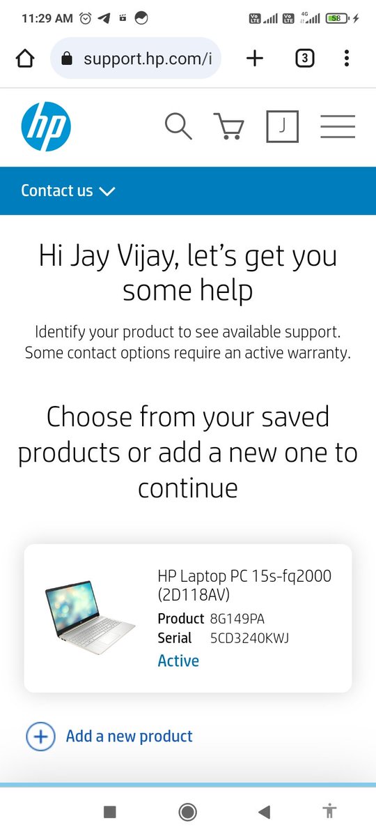 PamaBarjatya's tweet photo. @HPIndia आपका सर्विस बहुत खराब है। क्योंकि आपका laptop केवल 10 दिनों के अंदर हीं खराब हो गया है। आपके द्वारा भरोसा दिलाया गया की हम आपका laptop मरम्मत कर देंगे परन्तु बार-बार ग्राहक सेवा केंद्र पर कॉल करने के बाबजूद भी अभी तक मरम्मत नहीं किया गया है। https://t.co/Duv8k8RKos