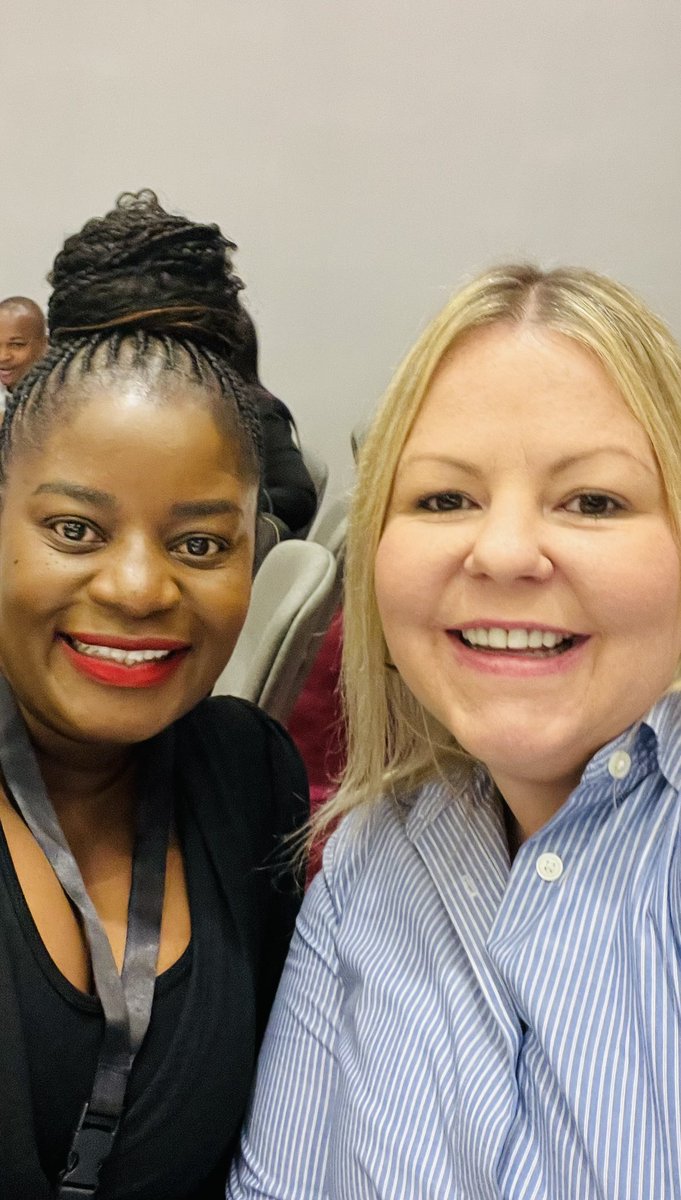Here we are at #WINGSforum2023. The one &amp; only ⁦<a href="/tarisaijangara/">tarisaijangara</a>⁩ coaching me on selfie taking, as always. ⁦⁦<a href="/InfoAPN/">African Philanthropy Network</a>⁩