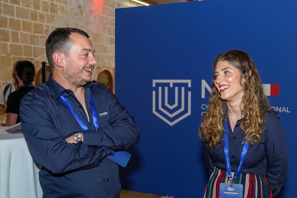MITAmalta's tweet photo. Calling all cybersecurity enthusiasts! Join us at CYBER ROOT 2023 on Nov 9 to:

🤝 Network with industry pros
📈 Gain key insights
🌐 Forge strategic alliances

Tickets available at: https://t.co/K3uXzm931Y

#CYBERROOT2023 https://t.co/HCkZBprdVk