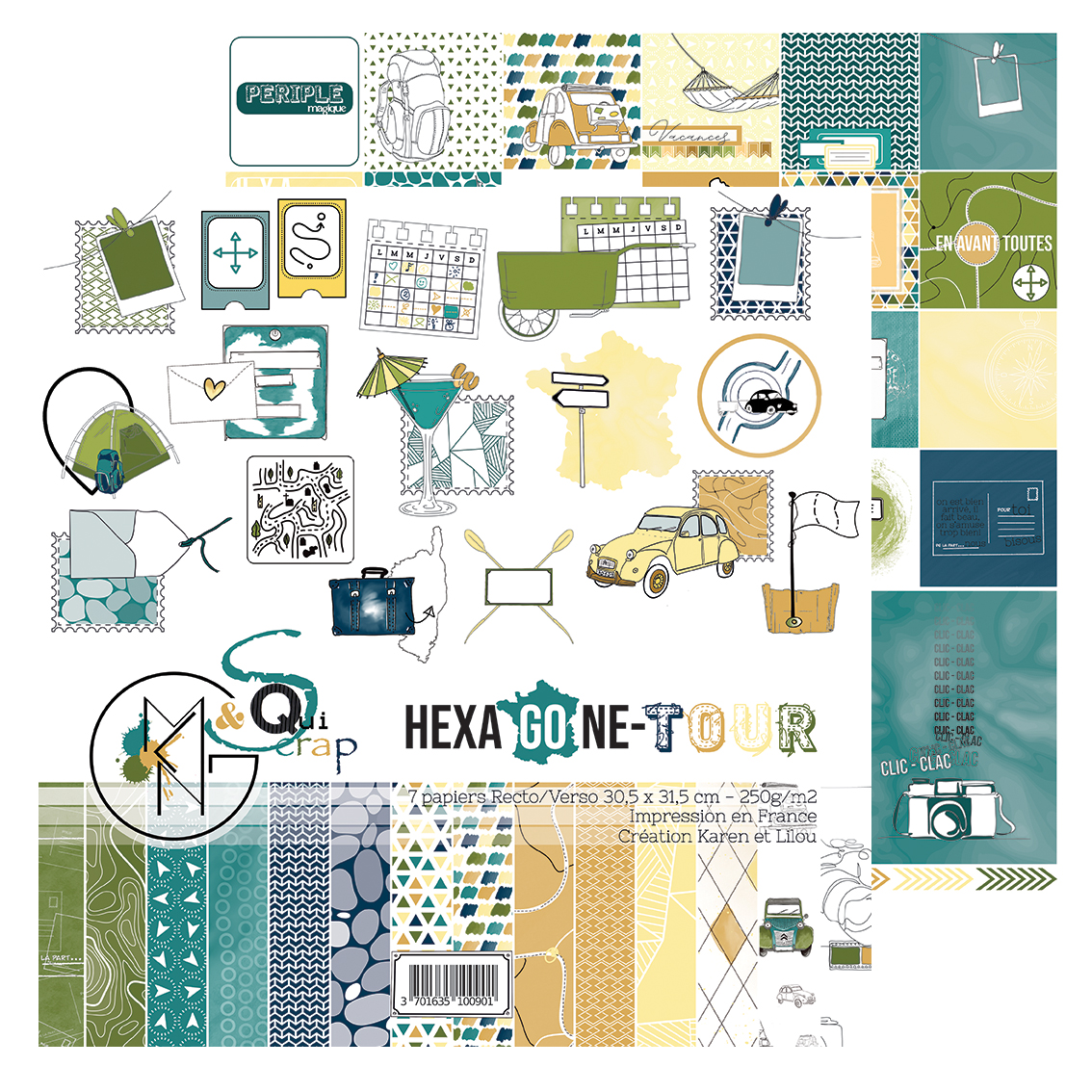 FourmiCreative's tweet photo. Hexagone Tour, la nouvelle collection de Marie-LN Geffray conçue en collaboration avec Karen de Quiscrap est disponible dès aujourd'hui sur notre site:

https://t.co/U80Mrg4H3d

#scrap #scrapbooking #lafourmicreative #marielngeffray #quiscrap #loisirscreatifs #diy #hexagonetour https://t.co/wyLs8vL0Xa