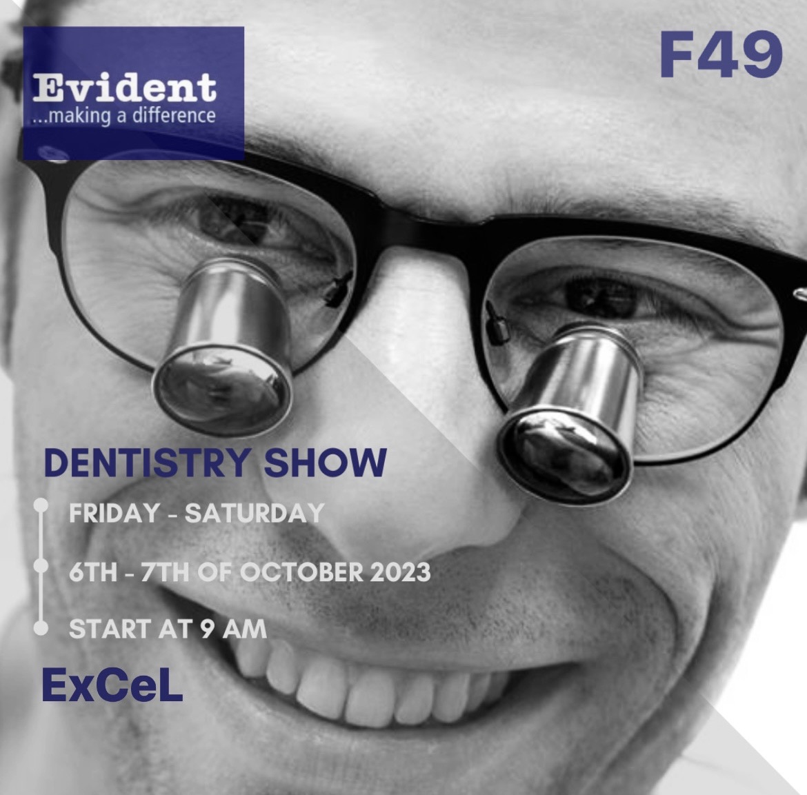 evidentdental's tweet image. Discover game-changing dental innovations at the Dentistry Show London! Visit us at Stand F49 to see how Evident can make a difference. Get 15% off loupes and lights with one-off payments. Payment plans are also available. Don't miss out!
#DentistryShow #DSL23