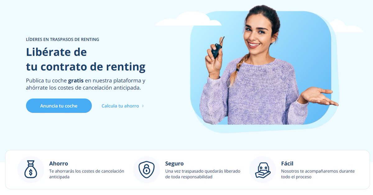 linkerdrive's tweet photo. ▶ Cuota mensual: 348 euros
▶ Plazo pendiente: 17 meses
❗ Gastos de cancelación anticipada estimados: 2.662€ 
Coste Linkerdrive: 296€

😮 ¡Un ahorro de hasta 2.366€!

Descubre cuánto puedes ahorrar con nuestro servicio ⏩ https://t.co/F14QQnjOEq

#traspasoderenting #renting https://t.co/oCKVrzDZkt