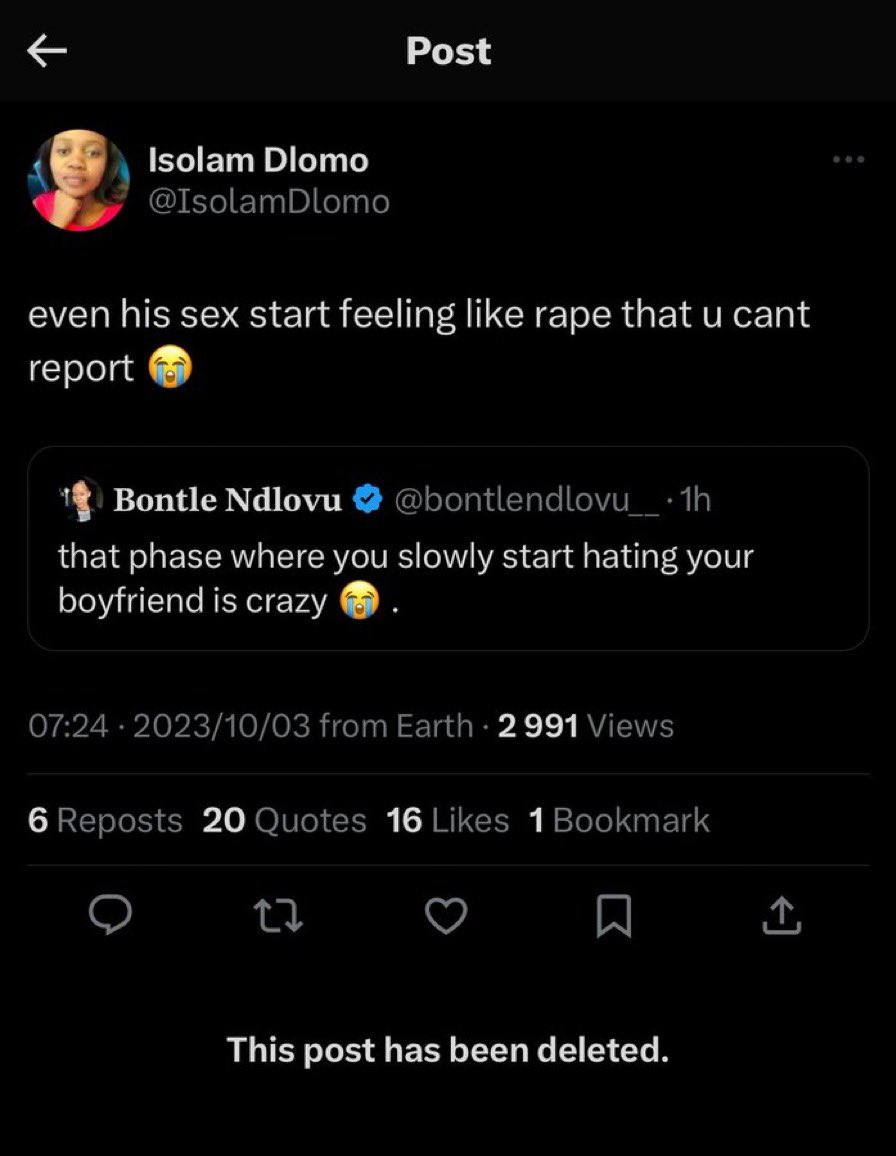 sk1tguru's tweet photo. they cant take Ls so they’ll go as far as making rape jokes to retaliate https://t.co/tnSE5T1HED
