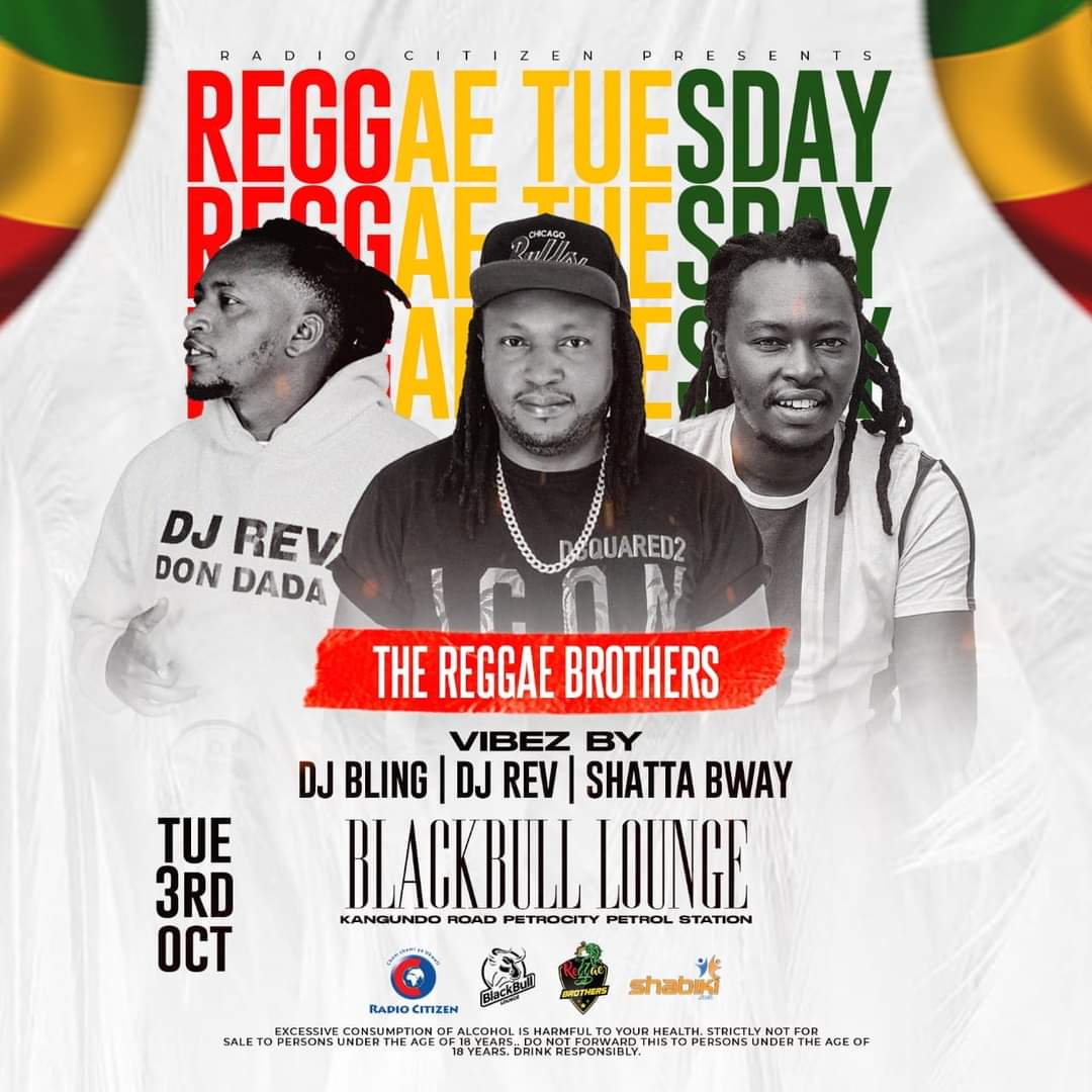DjBlingOfficial's tweet photo. WATU YANGU LEO NDIO ILE SIKU TOKLEZEA ITUBAMBE #TheReggaeBrothers LiVE inside
#BlackBullLounge ..longtime DAJOSKI kangundo Rd opp Umoja one...
#DjBling #DjRev and #ShattaBway welcome and JAH BLESS. https://t.co/NOsYYShoZS