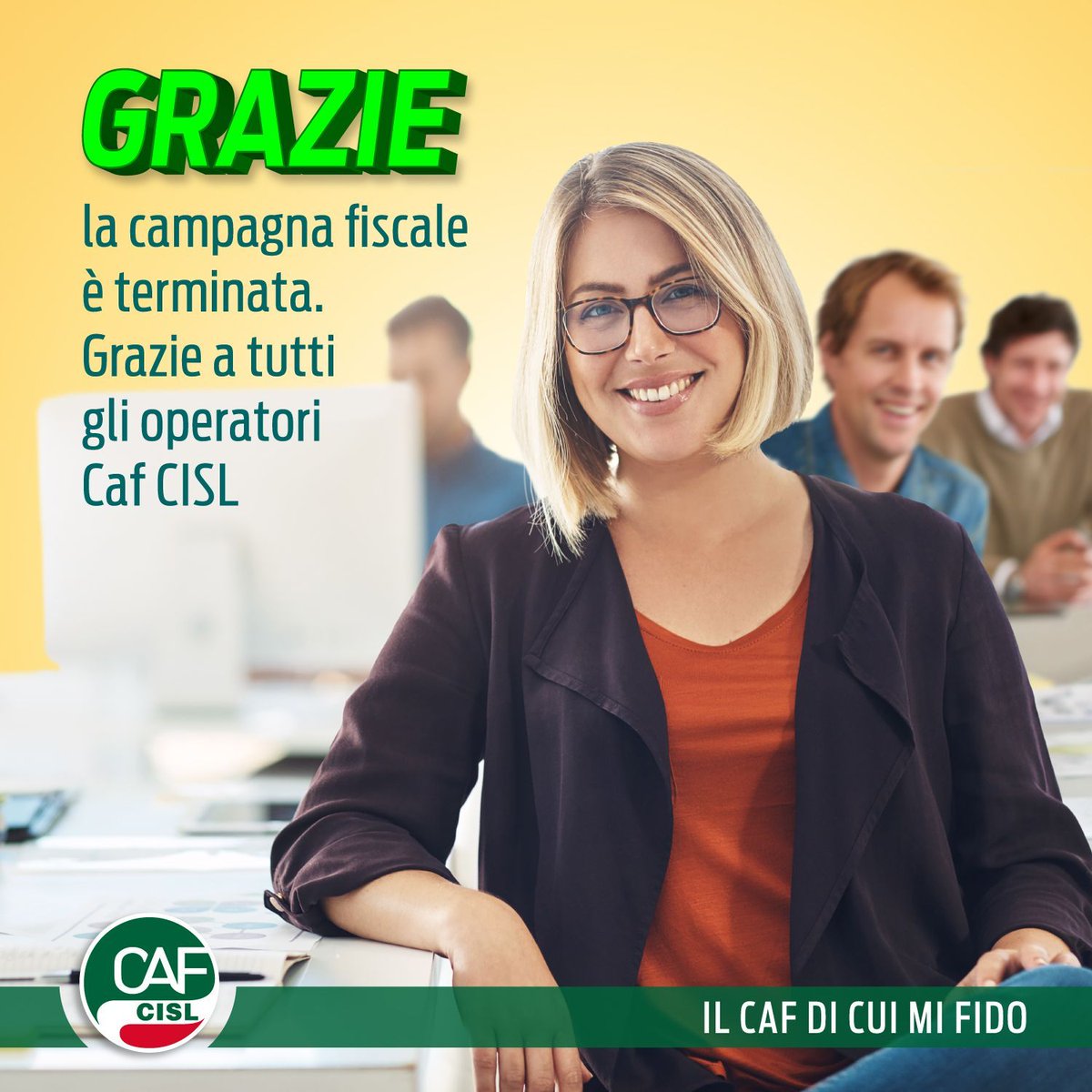 CafCisl's tweet photo. 💚 GRAZIE a tutta la squadra del #CafCISL💚
Giovanna Ventura: Il grande impegno di tutte e tutti i nostri operatori dall’accoglienza agli esperti fiscali, ai volontari, ci ha fatto aumentare i 730 rispetto al 2022. Dietro a questi numeri c'è un sinergico lavoro di squadra.Grazie! https://t.co/Q8SnX34VK6