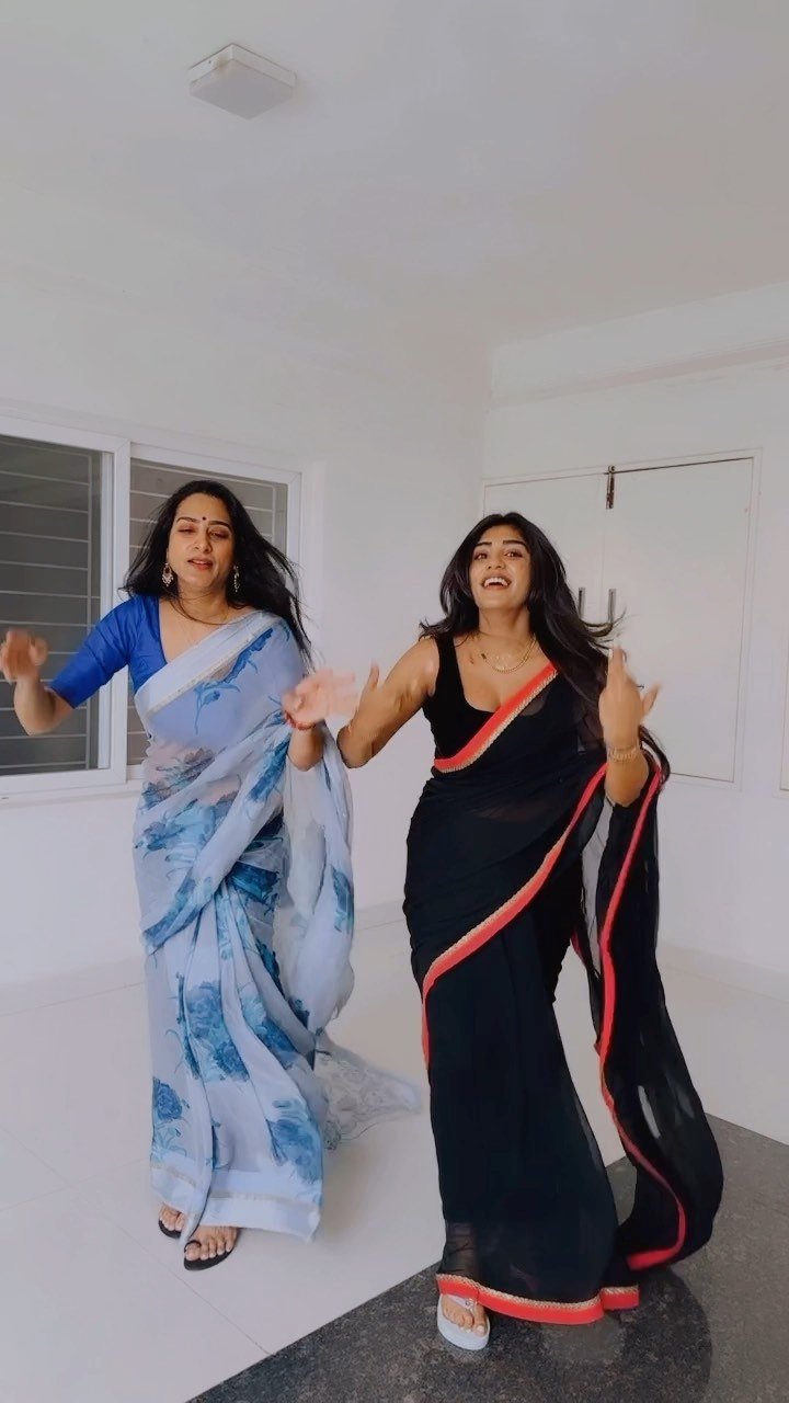 Surekha Vani's New Year Hot dance video with her daughter goes viral, SurekhaVani, Supritha iiQ8