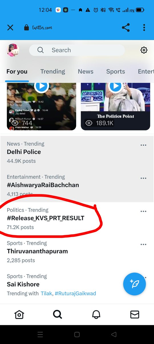 SarikaChandra6's tweet photo. #Release_KVS_PRT_Result
We want kvs prt result as soon as possible. I has become very late so please release our result it's are constitutional rights 🤗
@KVS_HQ 
@cbse
@dpradhanbjp 
@ncte https://t.co/yIFDKyxTaj