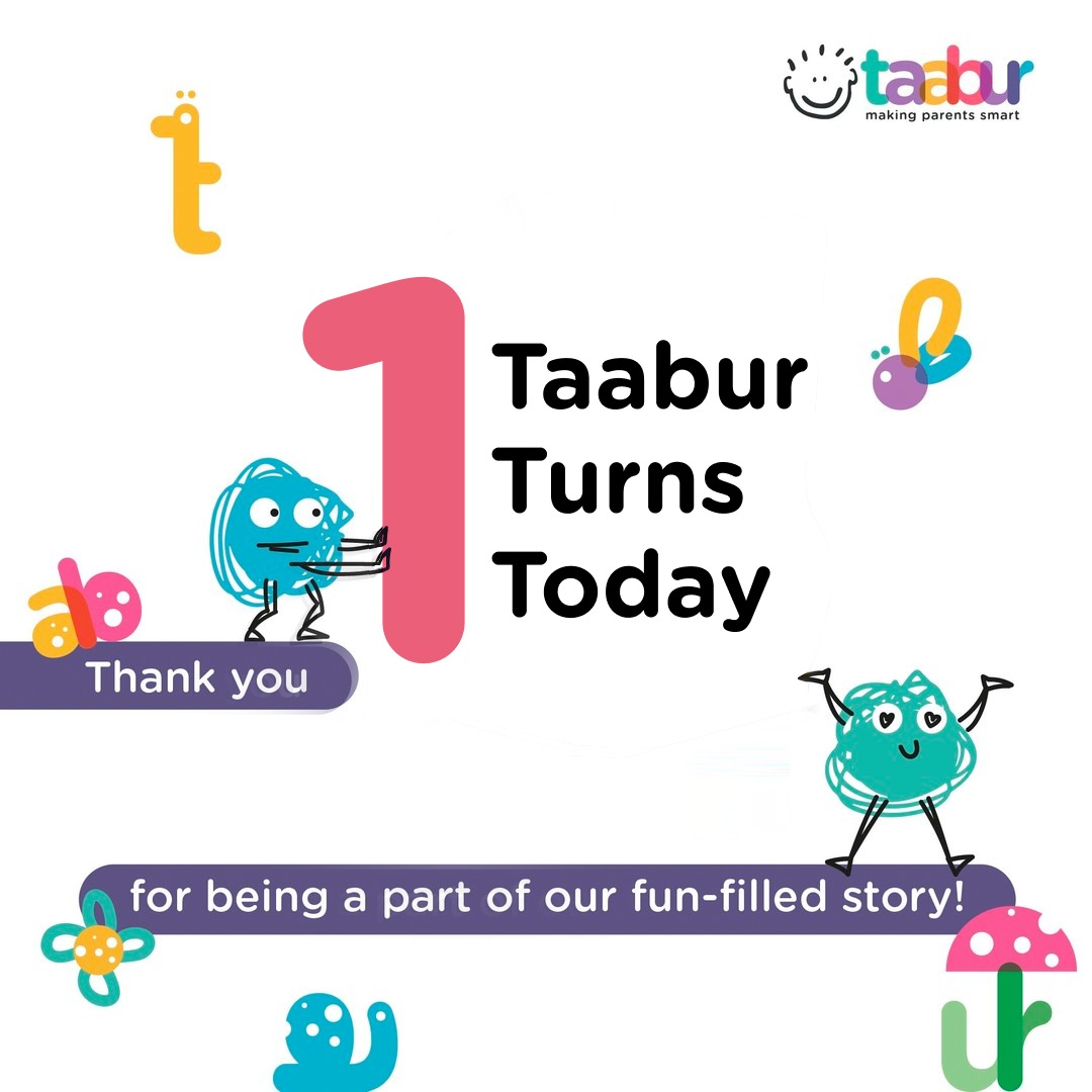 #TaaburTurns1! The same date a year ago was when we envisioned &amp; started working for parents around us who struggled with #ToddlerParenting. We launched #TaaburPlayCard &amp; #TaaburTODEvents exclusively for our members.

Hear from #Founders:
youtu.be/ES9zHcWcWHQ