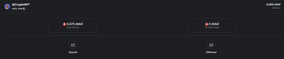 CrypticZK's tweet photo. Somehow starsarena on avax already earned me more in fees than friendzy. Shameless reflink shill 🫡
https://t.co/oalShVCRoo https://t.co/Q1BJMSmruX