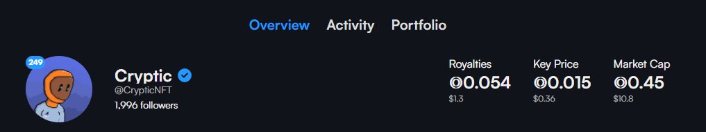 CrypticZK's tweet photo. Somehow starsarena on avax already earned me more in fees than friendzy. Shameless reflink shill 🫡
https://t.co/oalShVCRoo https://t.co/Q1BJMSmruX