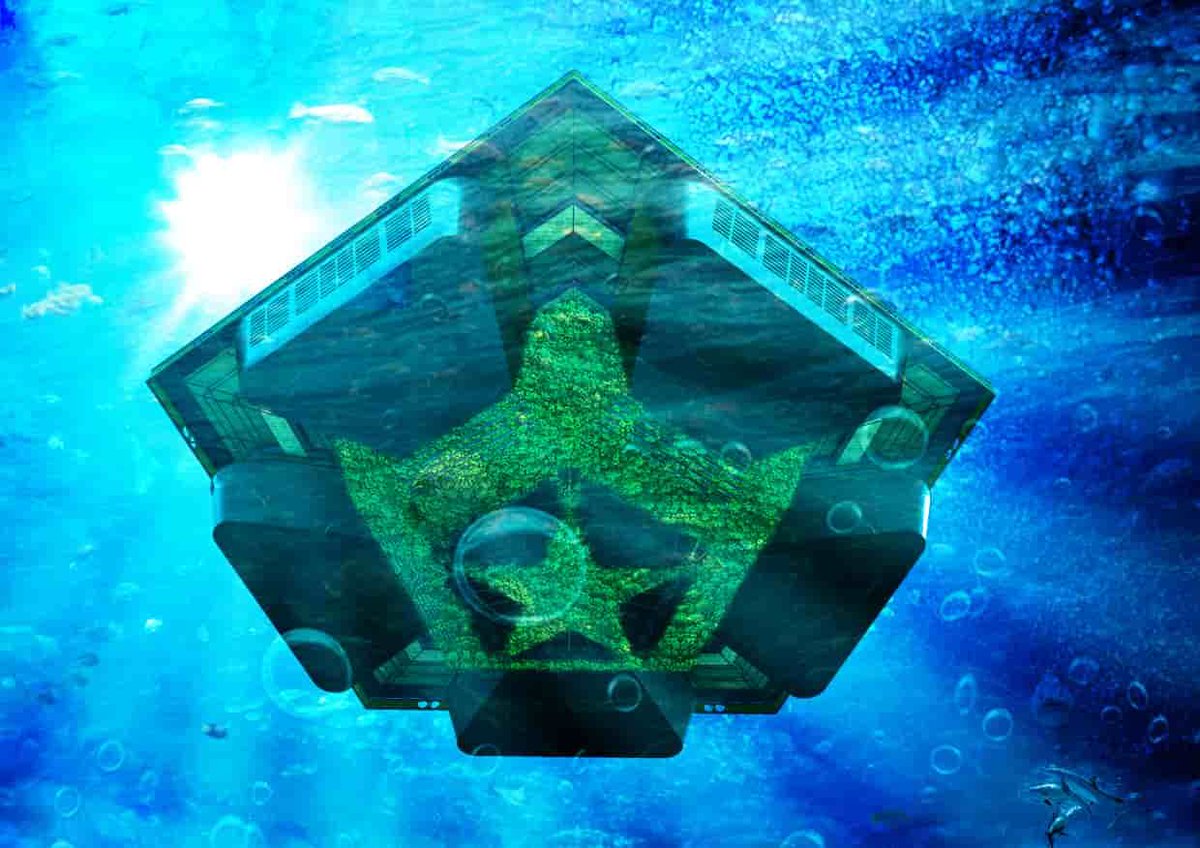 hermann_kamte's tweet photo. Asteroidea, floating city, world 
Asteroidea, prototype of a floating aquatic city 
#heliopolis #hydropolis #prototype #mixedused #vessel #watercity #Greencity #worldOcean #Africa #Europe #Asia  #Oceania #Atlantic #Pacific #Ocean #Asteroidea https://t.co/MwBbooxKhi
