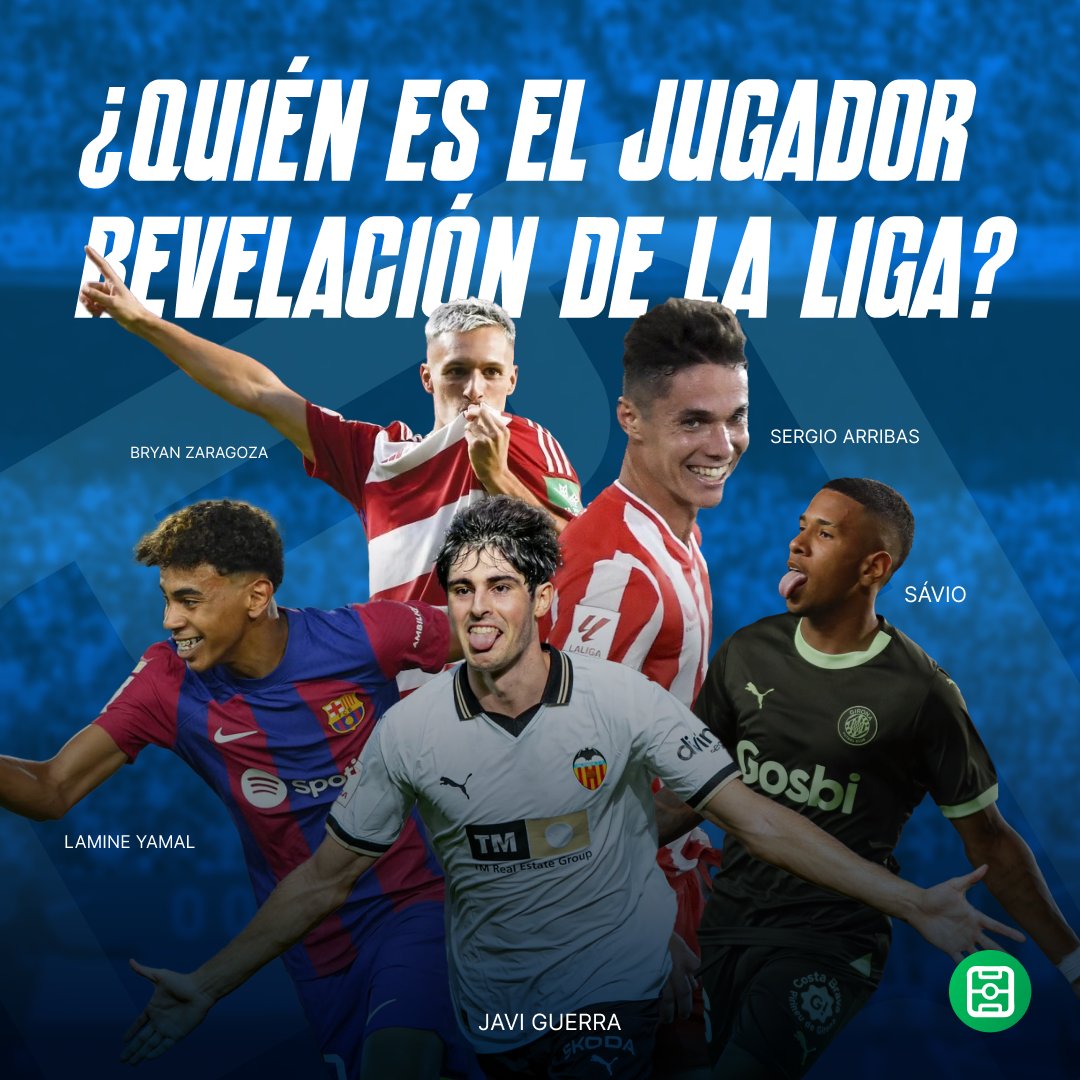 📣 Concurso REVELACIÓN 🎁 Sorteamos 4 packs de 250 Créditos entre tod@s l@s participantes 💰 📌 Participar: 1️⃣ Sigue a @MisterFantasyEs 2️⃣ LIKE + RT 🫶🏼  3️⃣ Contesta: ¿QUIÉN ES EL JUGADOR REVELACIÓN DE #LALIGA? 4️⃣ Añade el hashtag #MisterFantasy ⚽ 📲 misterfantasy.es