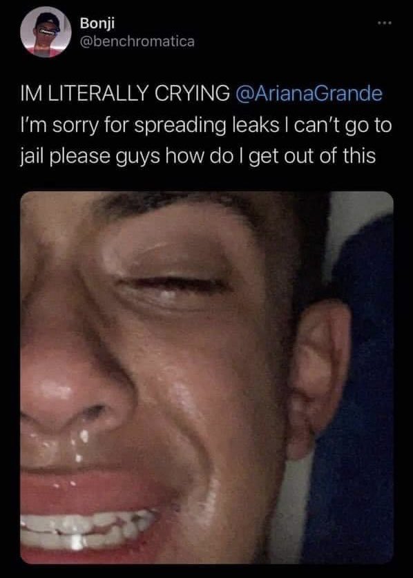 StrugglesAriana's tweet photo. throwback to positions leaking 😭 https://t.co/qk0YtZXzK5