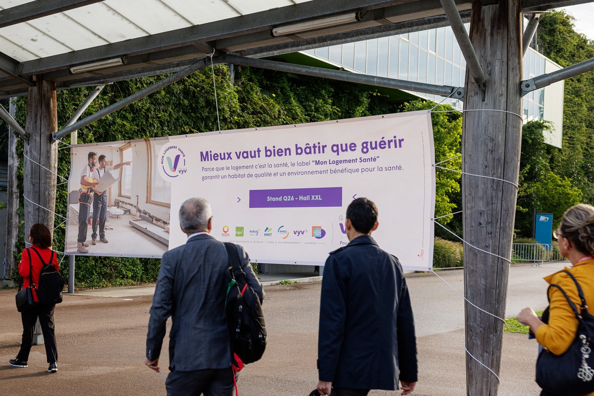 Groupe_VYV's tweet photo. [#Habitat 🏠] Nos équipes vous attendent pour échanger sur notre démarche #LogementSanté !

🗺️83e Congrès Hlm - Salon H’Expo (Parc des Expositions de la Beaujoire à Nantes)
📍Stand Q26, Hall XXL https://t.co/ApKmquif1P