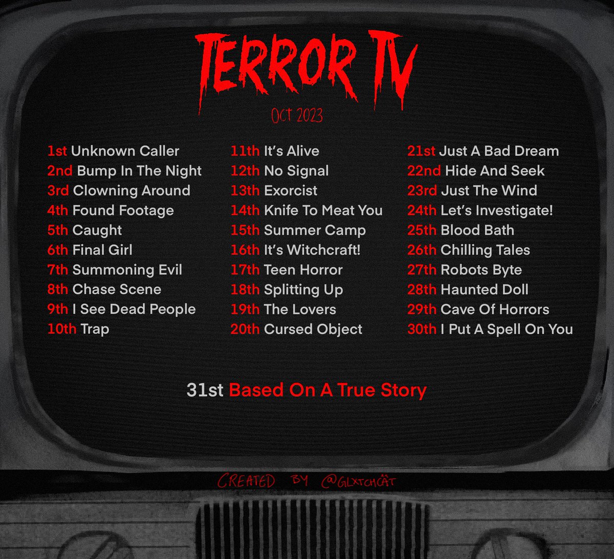 #TERRORTV Day 3! Clowning Around 🤡 #terrortv2023 #it #derry #itmovie #pennywise #losersclub #october #octoberpromptlist #Inktober #horror #spooky #horrormovie #clown