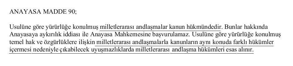 Anayasa madde 90'a göre Milletlerarası Anlaşmalar kanunların üzerindedir. Özetle AİHM kararları her yönüyle bağlayıcıdır, iç hukukta er ya da geç uygulanacaktır. Bu sebeple daha önce AİHM- Yalçınkaya kararı bağlamında paylaştığımız dilekçeler mutlaka mahkemelere sunulmalıdır.
