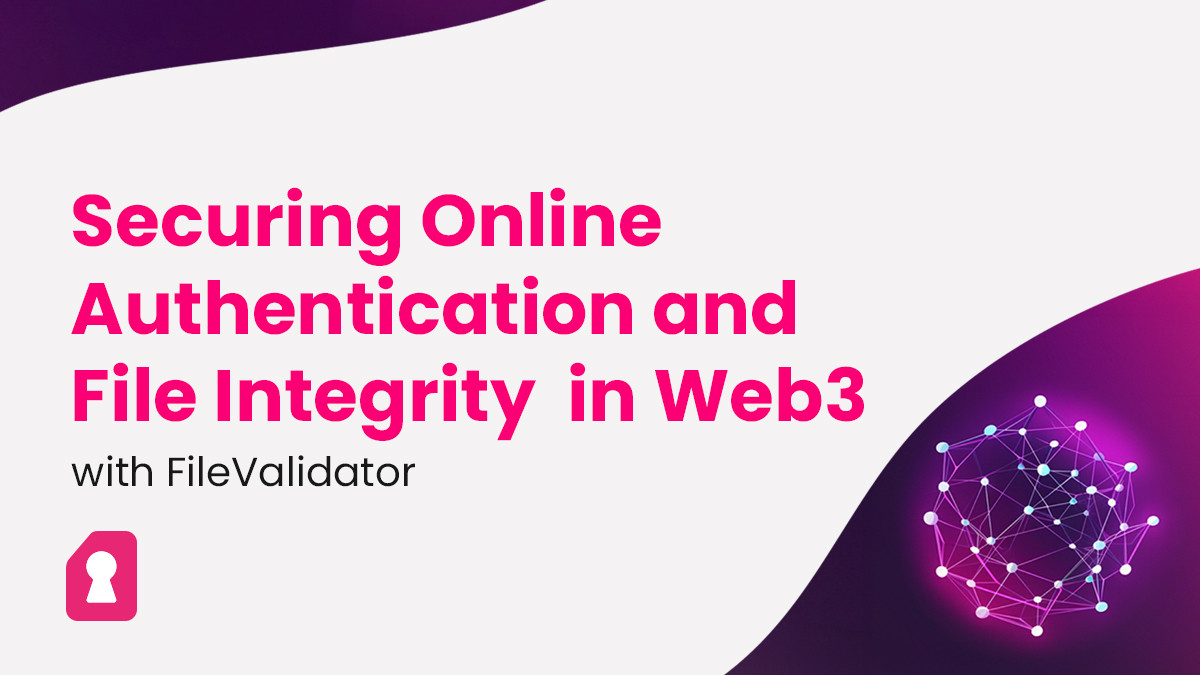 FileValidator's tweet image. 🌐 Web3 is all about diving into an open network where transparency rules, and you want your precious files to stay rock-solid, right? 
Don&apos;t worry, with #FileValidator online file authentication is now easier than ever. 🔒
